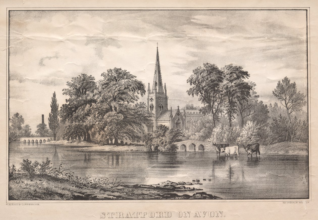 Stratford on Avon tekijältä James Merritt Ives