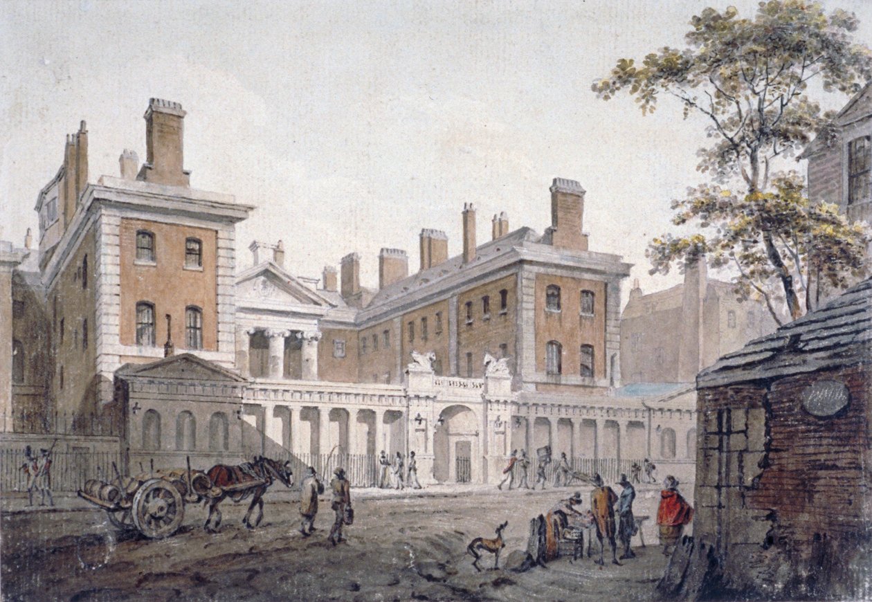 Admiralty, Whitehall, Lontoo, 1796 tekijältä James Miller