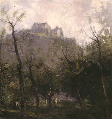 Edinburgh (öljy kankaalle) tekijältä James Paterson