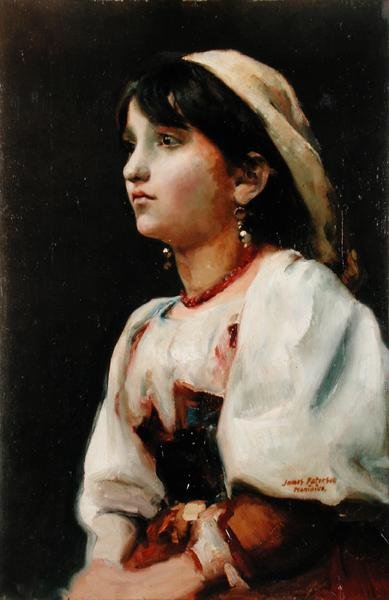 Geralda, noin 1880-luku (öljy kankaalle) tekijältä James Paterson