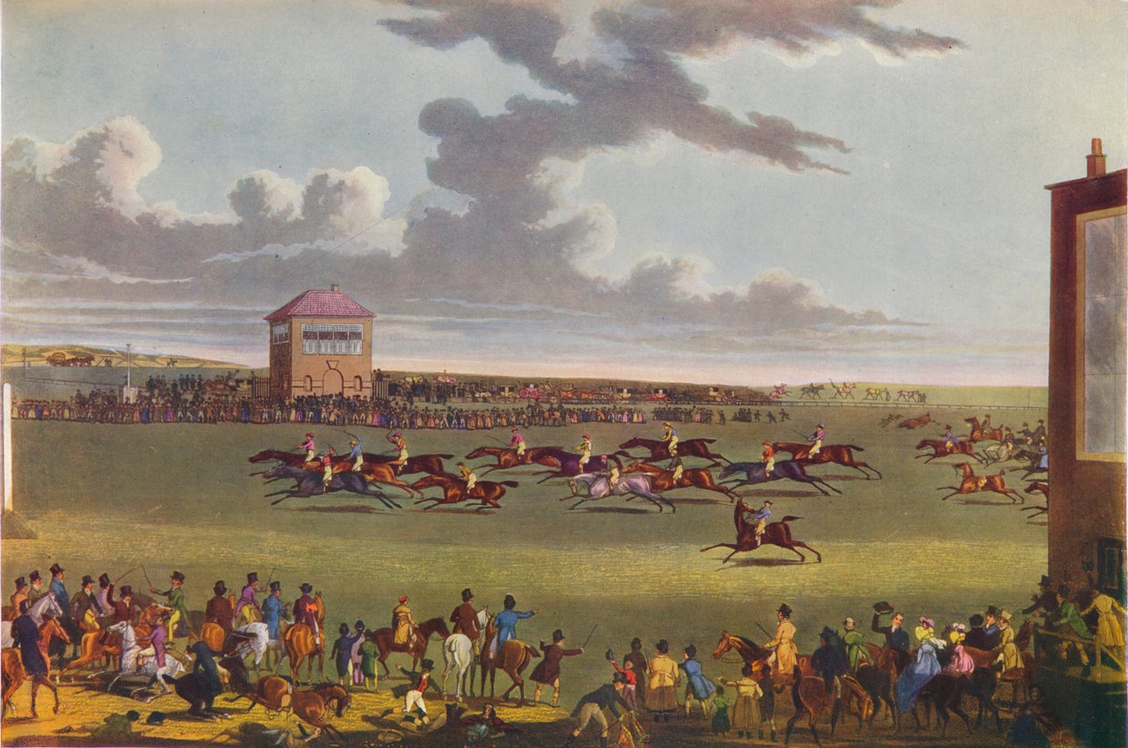 Newmarket Races, 1909. tekijältä James Pollard