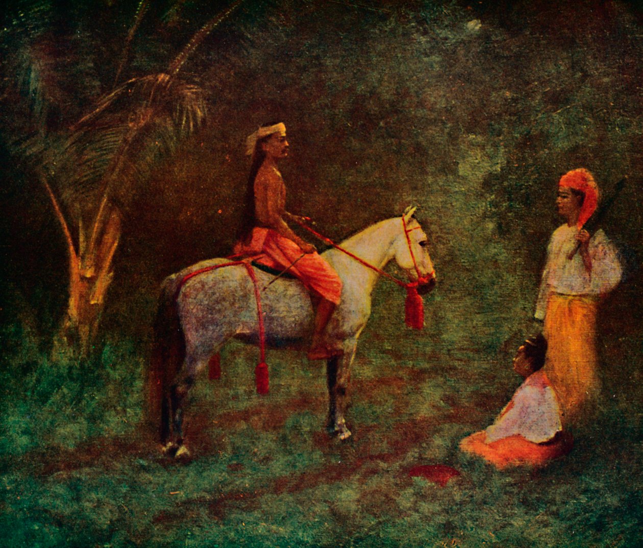 Burman ratsastaja, 1913 tekijältä James Raeburn Middleton