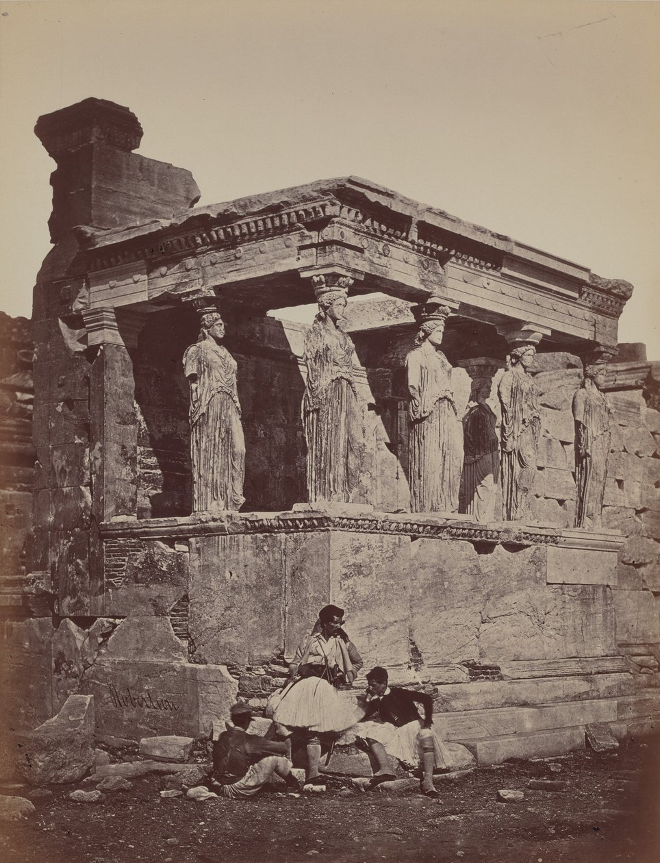 Erechtheumin karyatidit tekijältä James Robertson