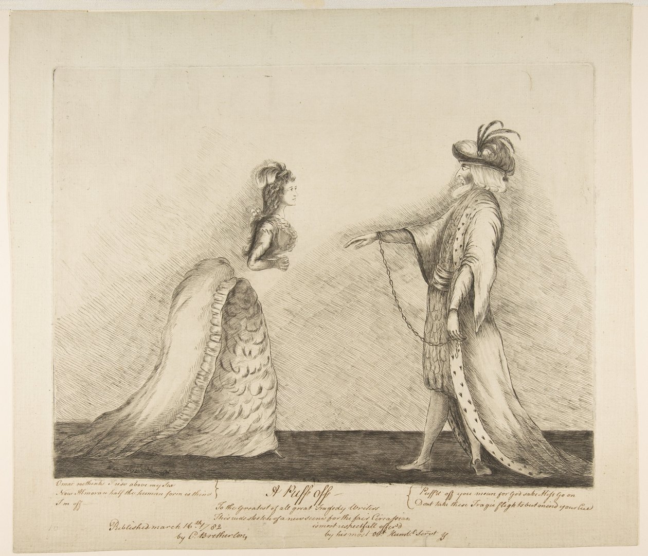 A Puff Off, n. 1782. tekijältä James Sayers