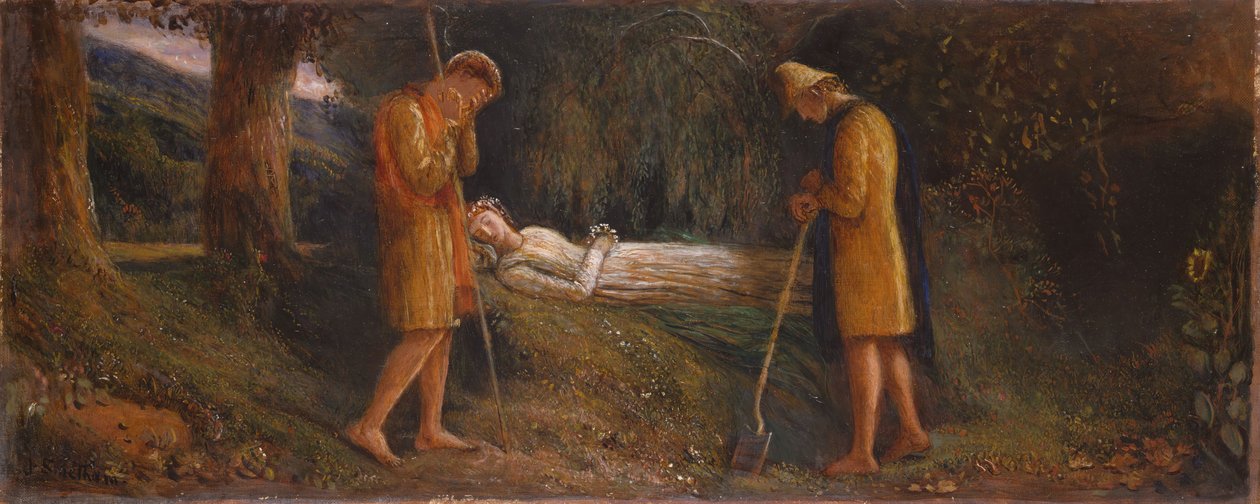 Imogen ja paimenet 1860-1870. tekijältä James Smetham