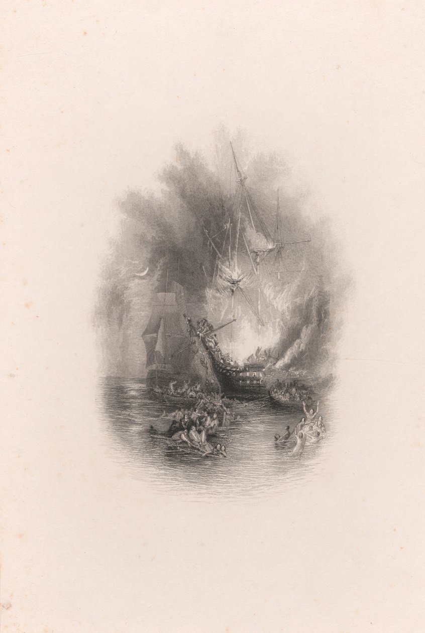 Fire at Sea (vinjetti) tekijältä James T. Willmore