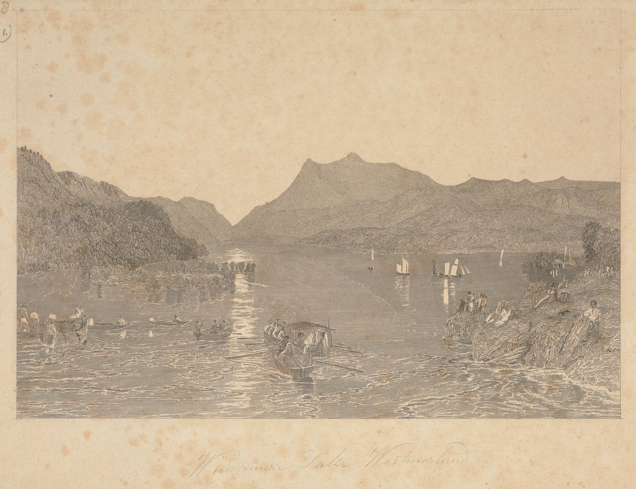 Winander-Mere, Westmoreland tekijältä James T. Willmore