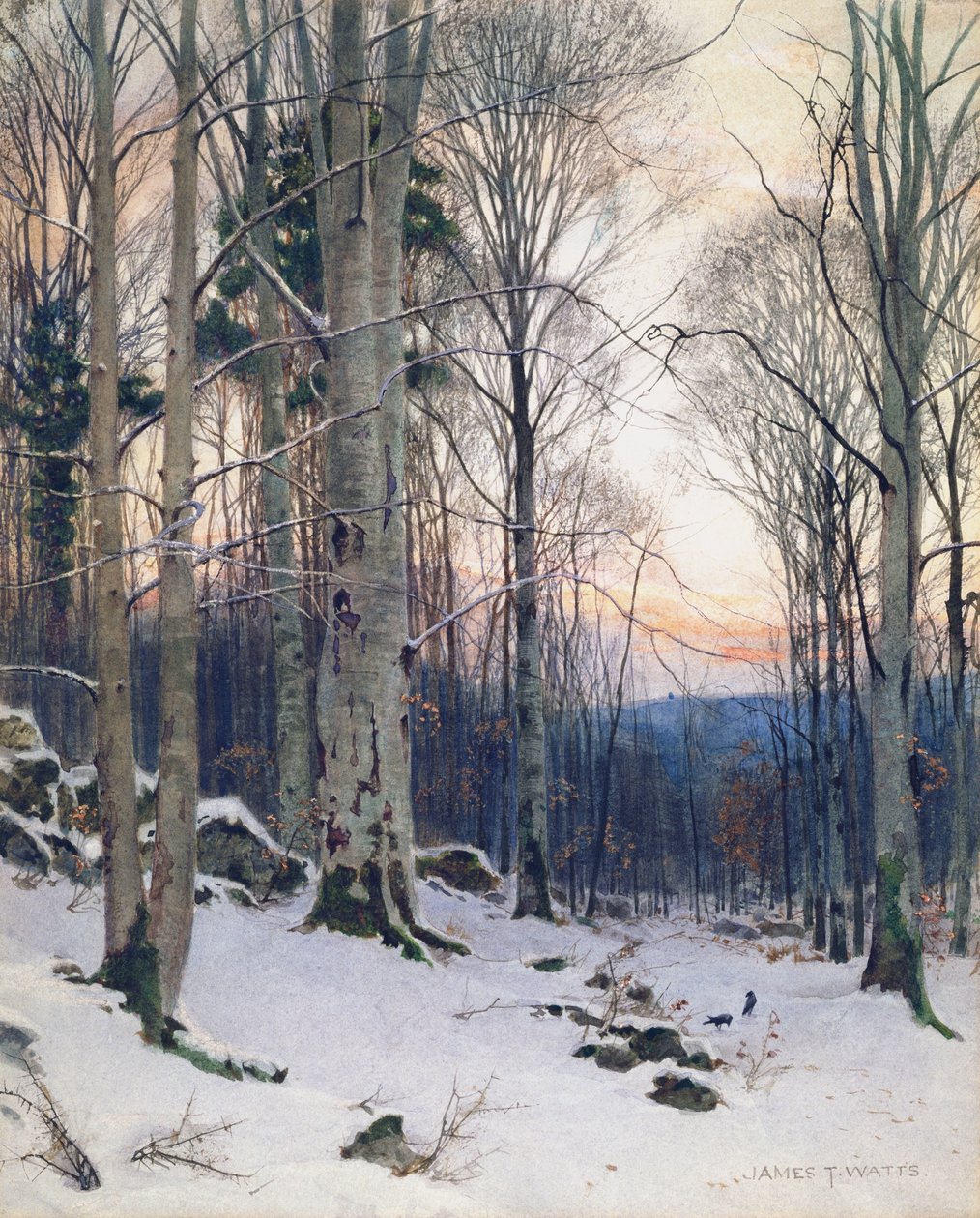Huonekalut ja erilaiset esineet 1100- ja 1300-luvuilta tekijältä James Thomas Watts