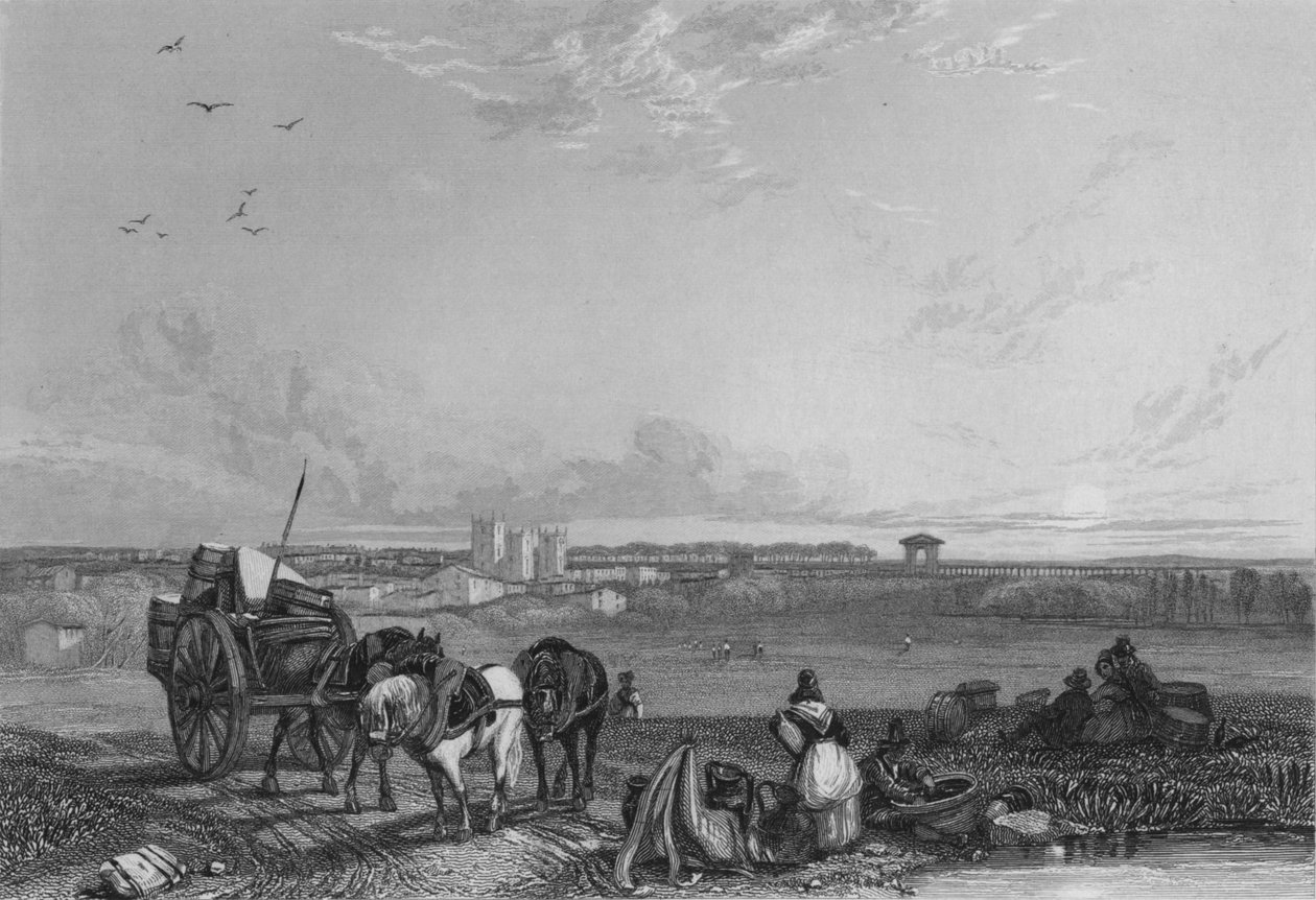 Montpelier, Ranska, 1838. tekijältä James Tibbitts Willmore