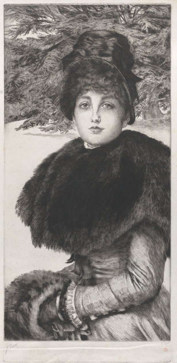 Talvikävely, 1880. tekijältä James Tissot