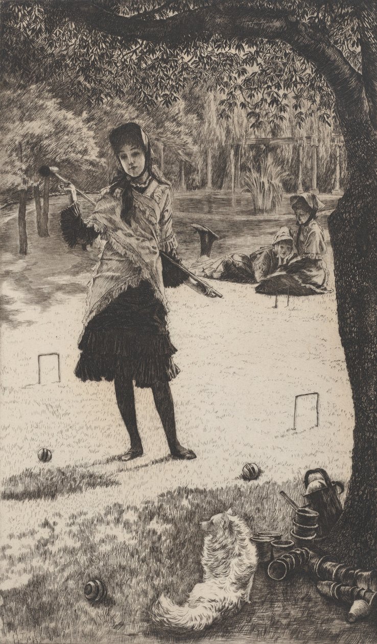 Kroketti, 1878. tekijältä James Tissot