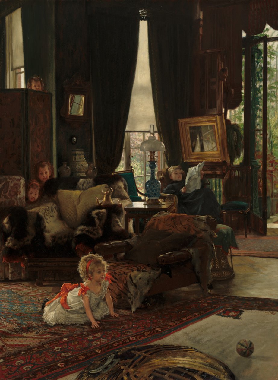Piilosta, c. 1877. tekijältä James Tissot