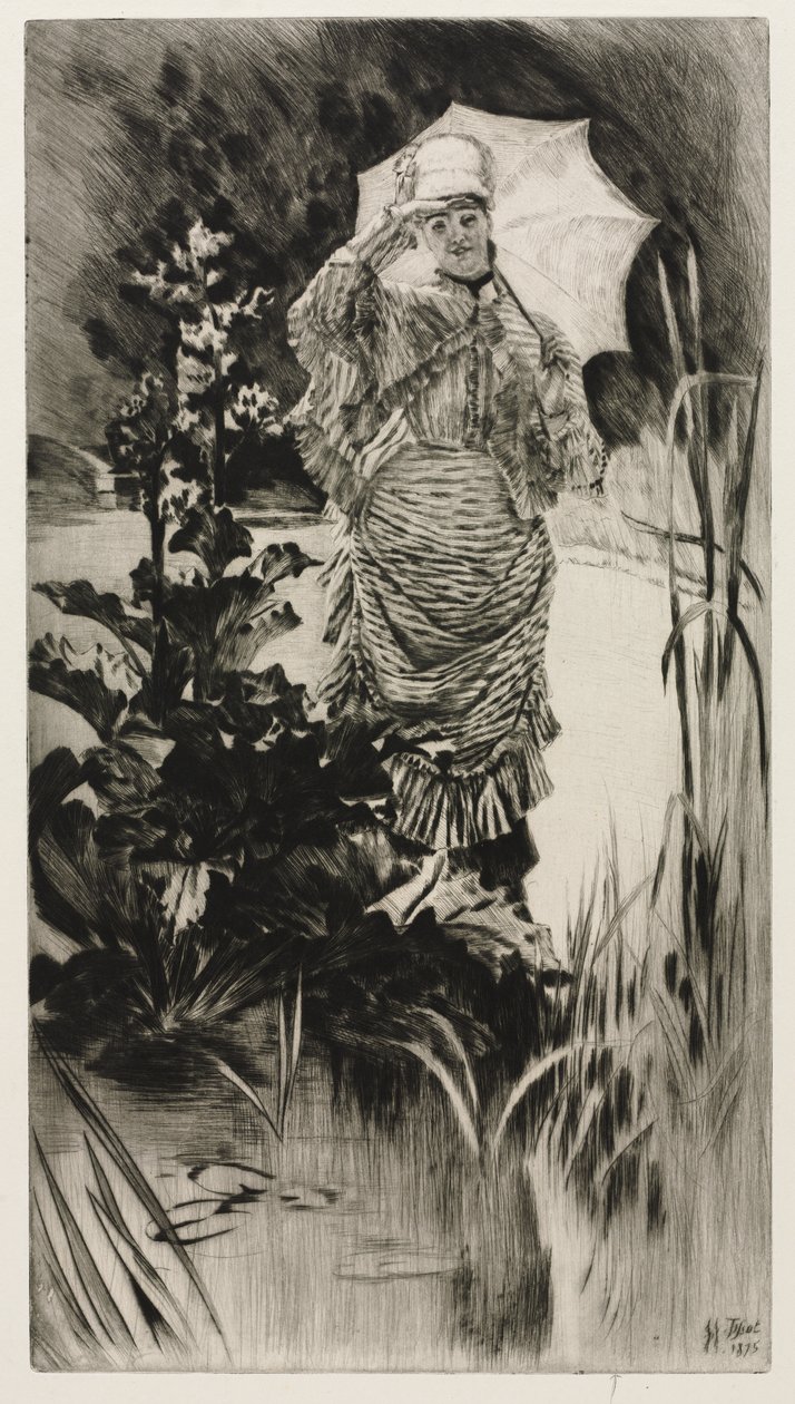 Kevät Aamu tekijältä James Tissot