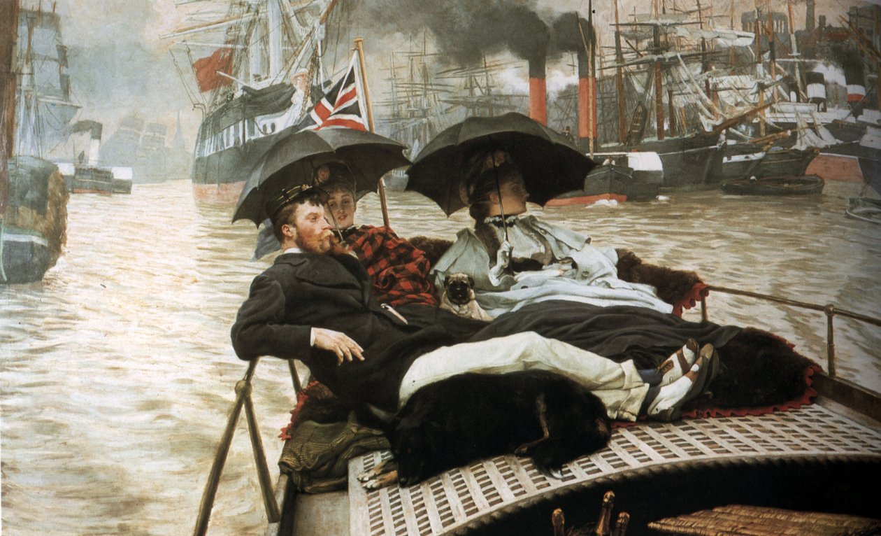 Thames tekijältä James Tissot