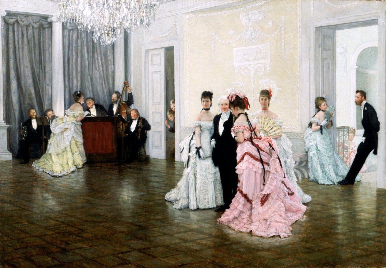 "Liian aikaisin", 1873 tekijältä James Tissot