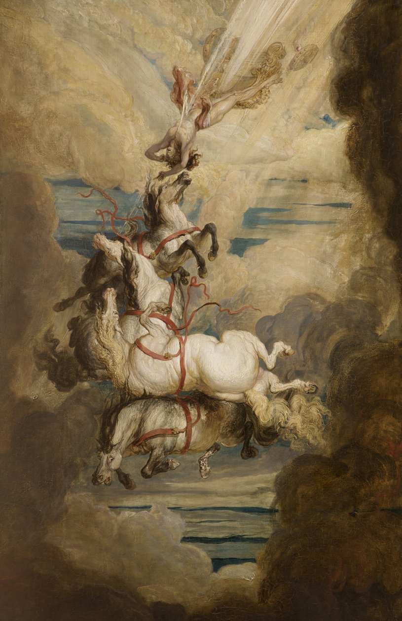 Phaetonin kaatuminen, 1808 tekijältä James Ward