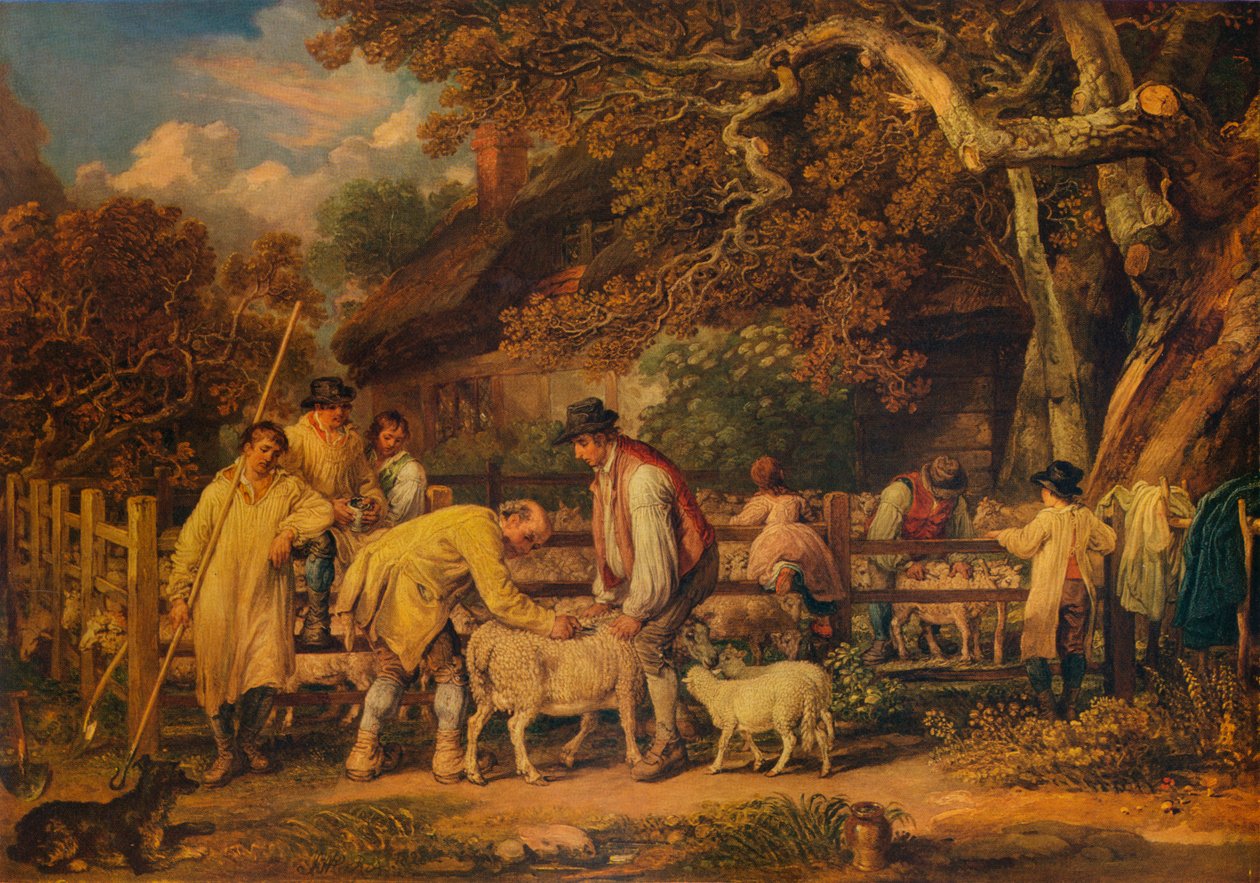 Lammasleikkaus, 1828, 1938 tekijältä James Ward