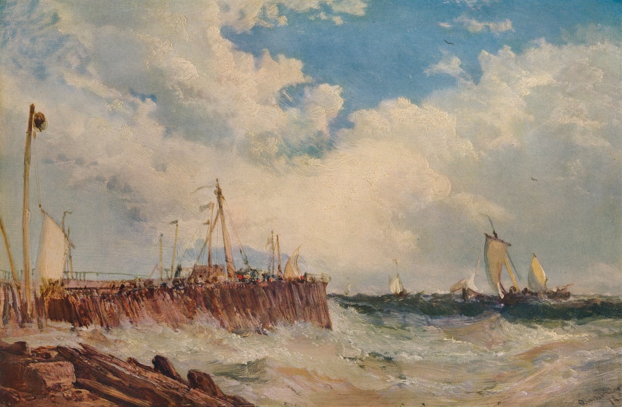 Hollannin rannikolla, 1876, 1938 tekijältä James Webb