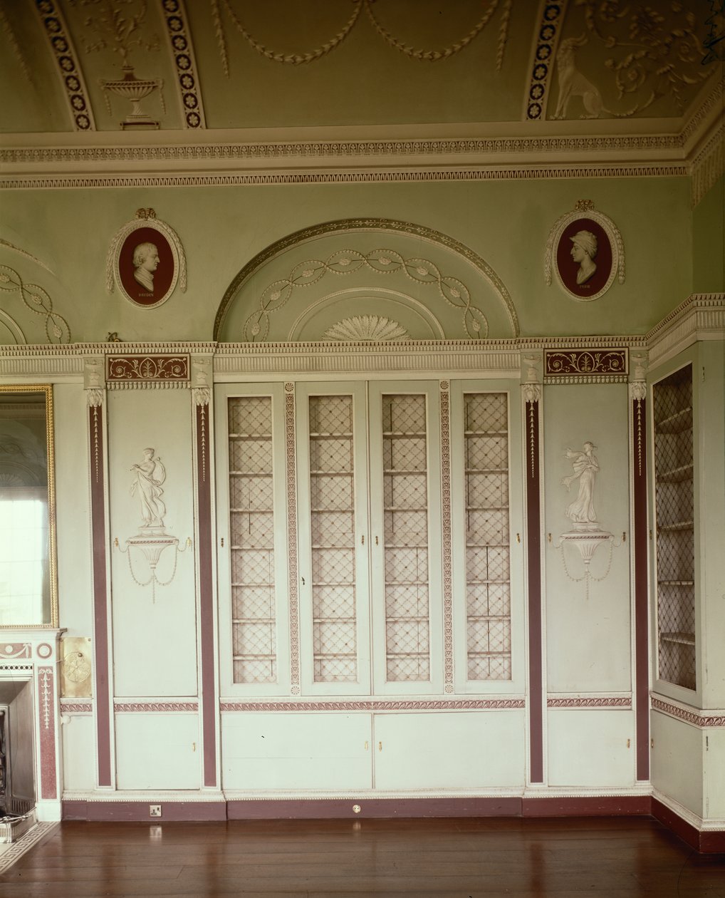 Heveningham Hall, Suffolk: kirjasto, 1778-80. tekijältä James Wyatt