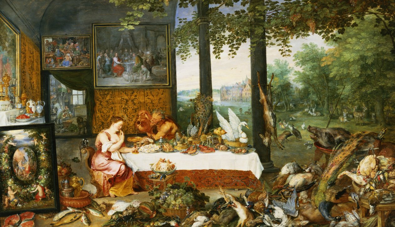 Makuaisti, 1618 tekijältä Jan and Rubens, P.P. Brueghel