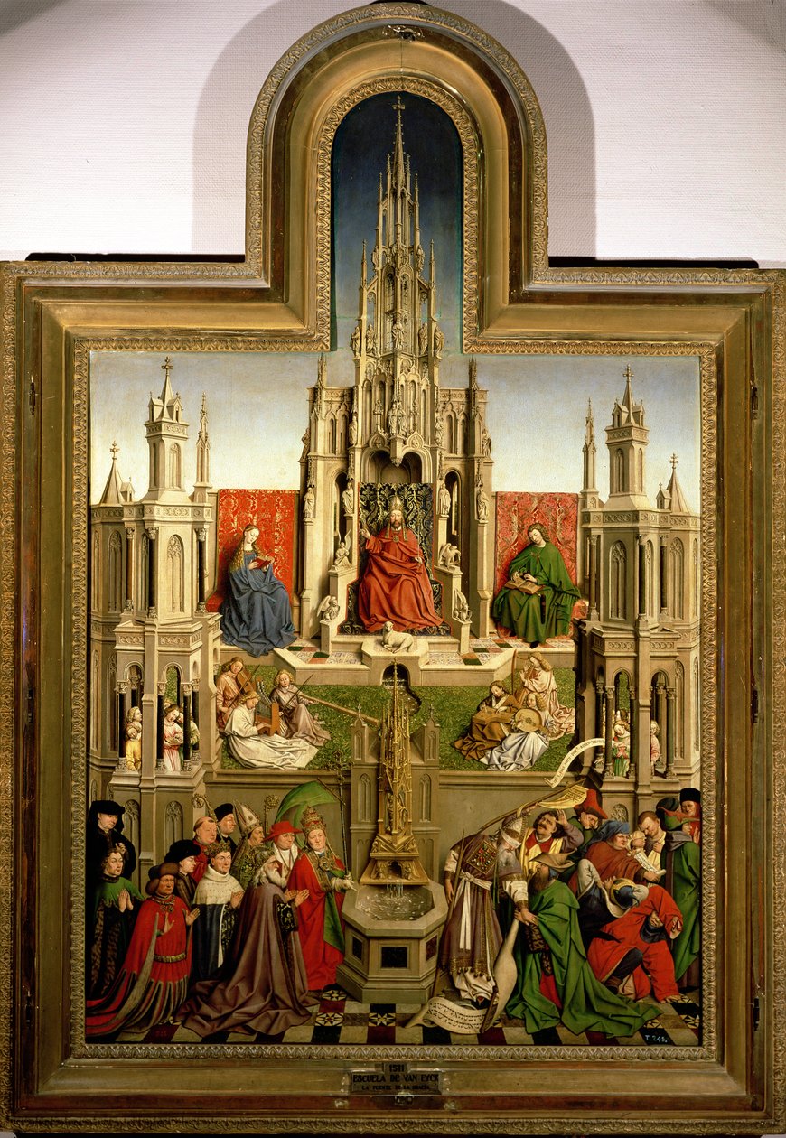 Elämän lähde tekijältä Jan van Eyck