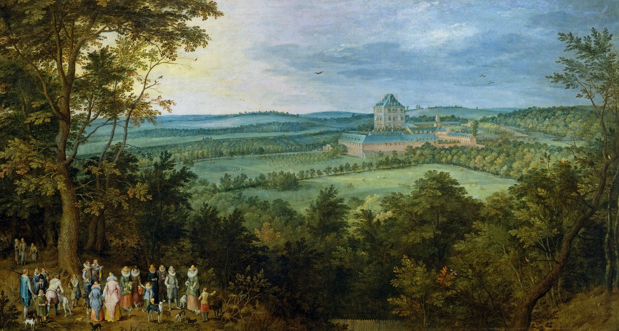 De aartshertogen jacht tekijältä Jan the Elder Brueghel