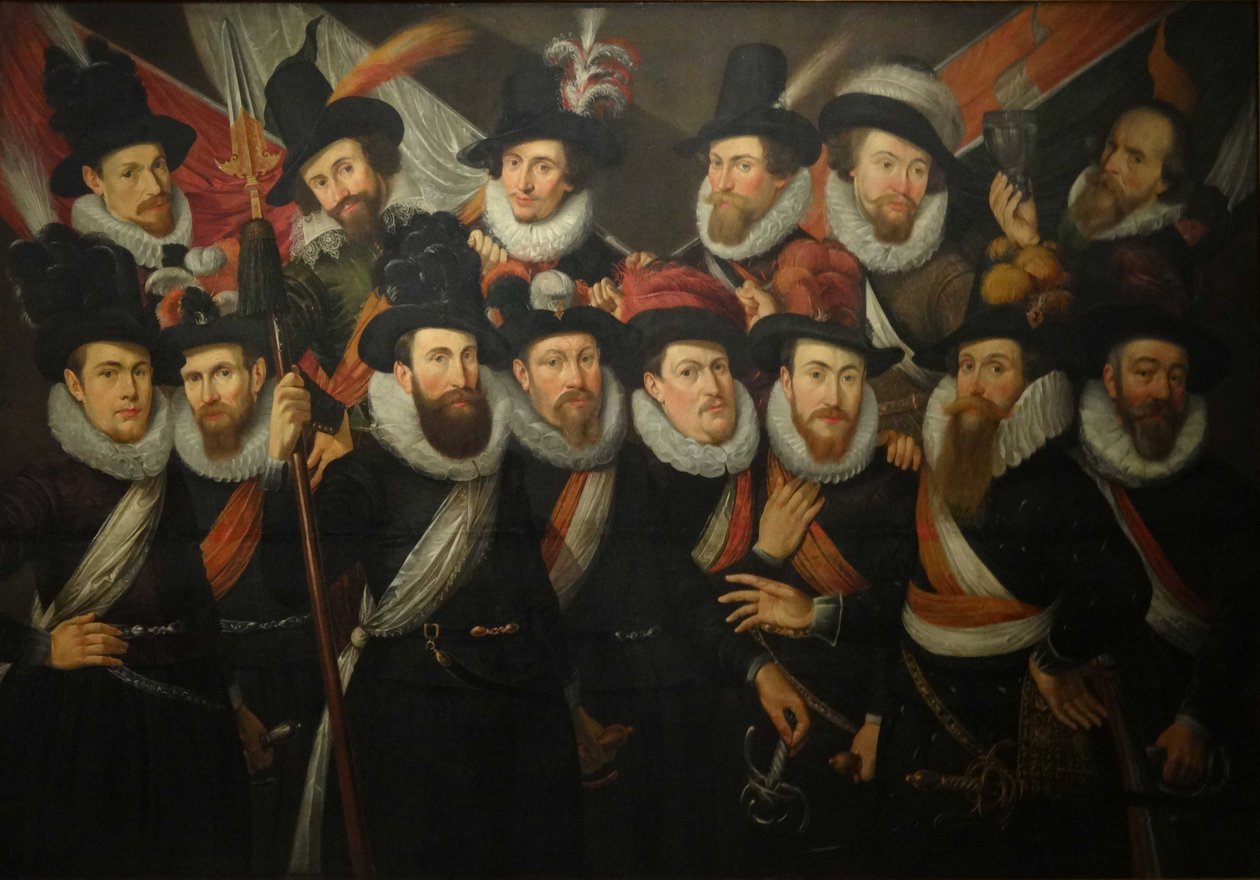 Schuttersstuk, Schutterij onder leiding van kolonel Gijssbert 