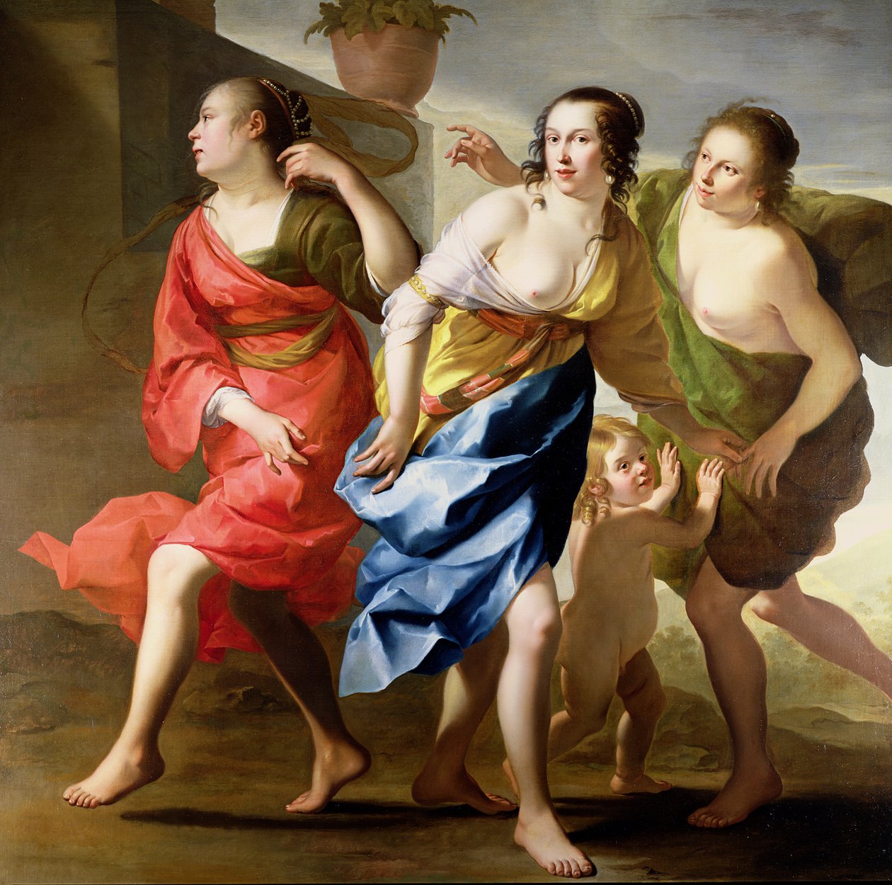 Kolme armoa tekijältä Gerrit van Honthorst
