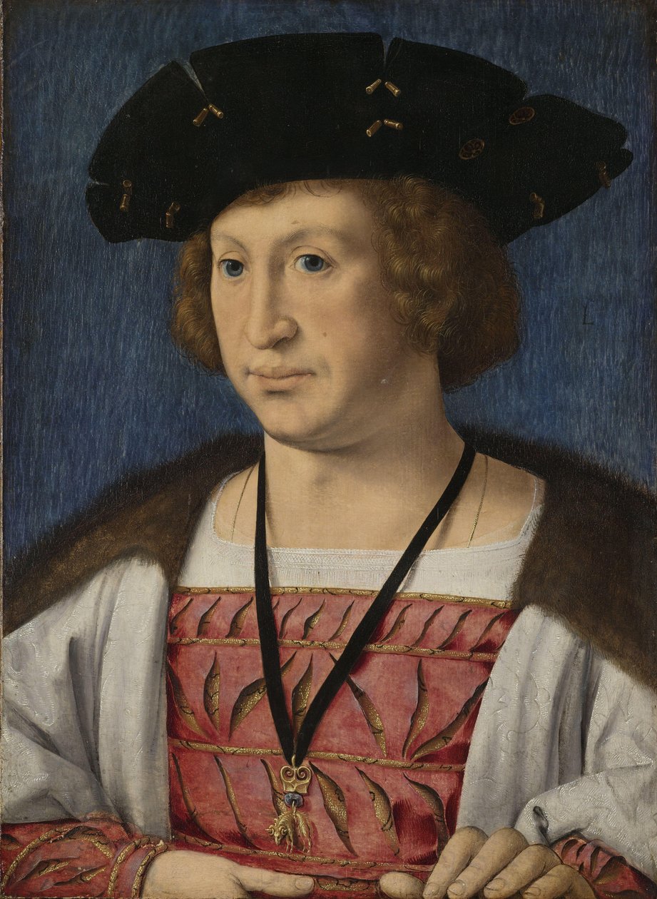 Muotokuva Floris van Egmondista (1469–1539), Burenin ja Leerdamin kreivistä tekijältä Jan Gossaert