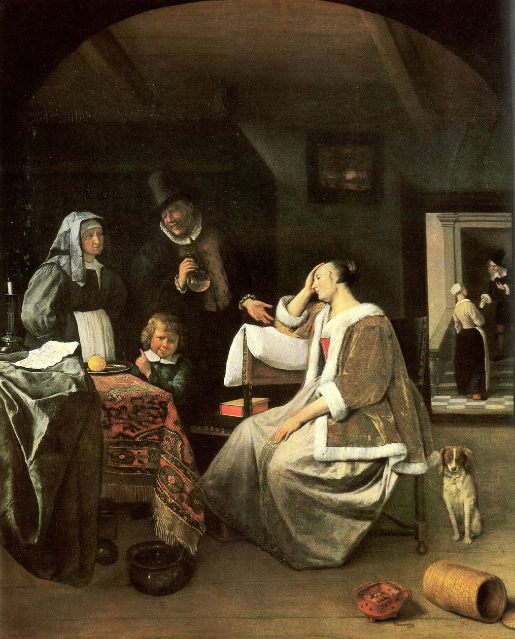 Die Liebskranke tekijältä Jan Havickszoon Steen