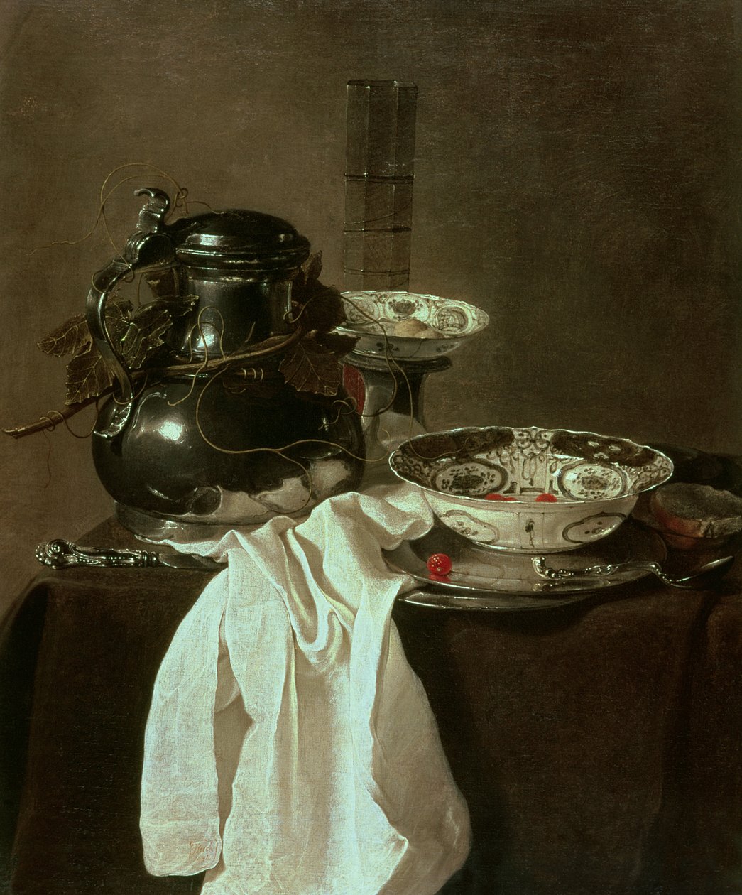 Tina, Kiina ja lasi, 1649 tekijältä Jan Jansz Treck