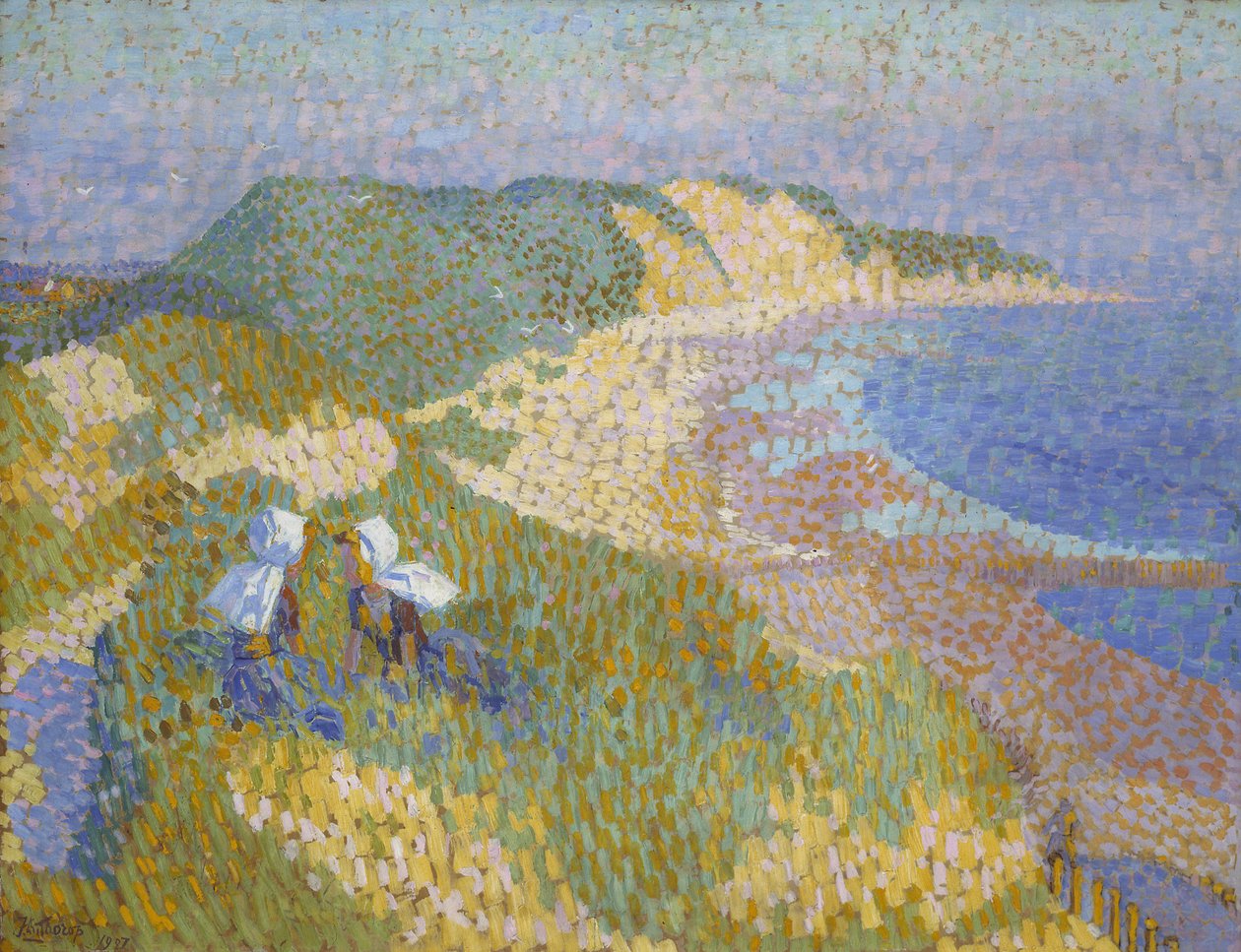 Dyynit ja meri Zoutelandessa tekijältä Jan Toorop