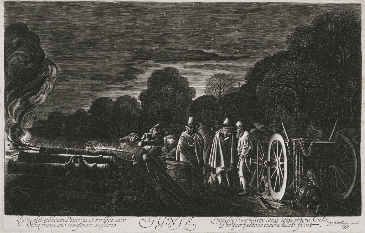 Tuli, c. 1614-1622 tekijältä Jan Van de Velde