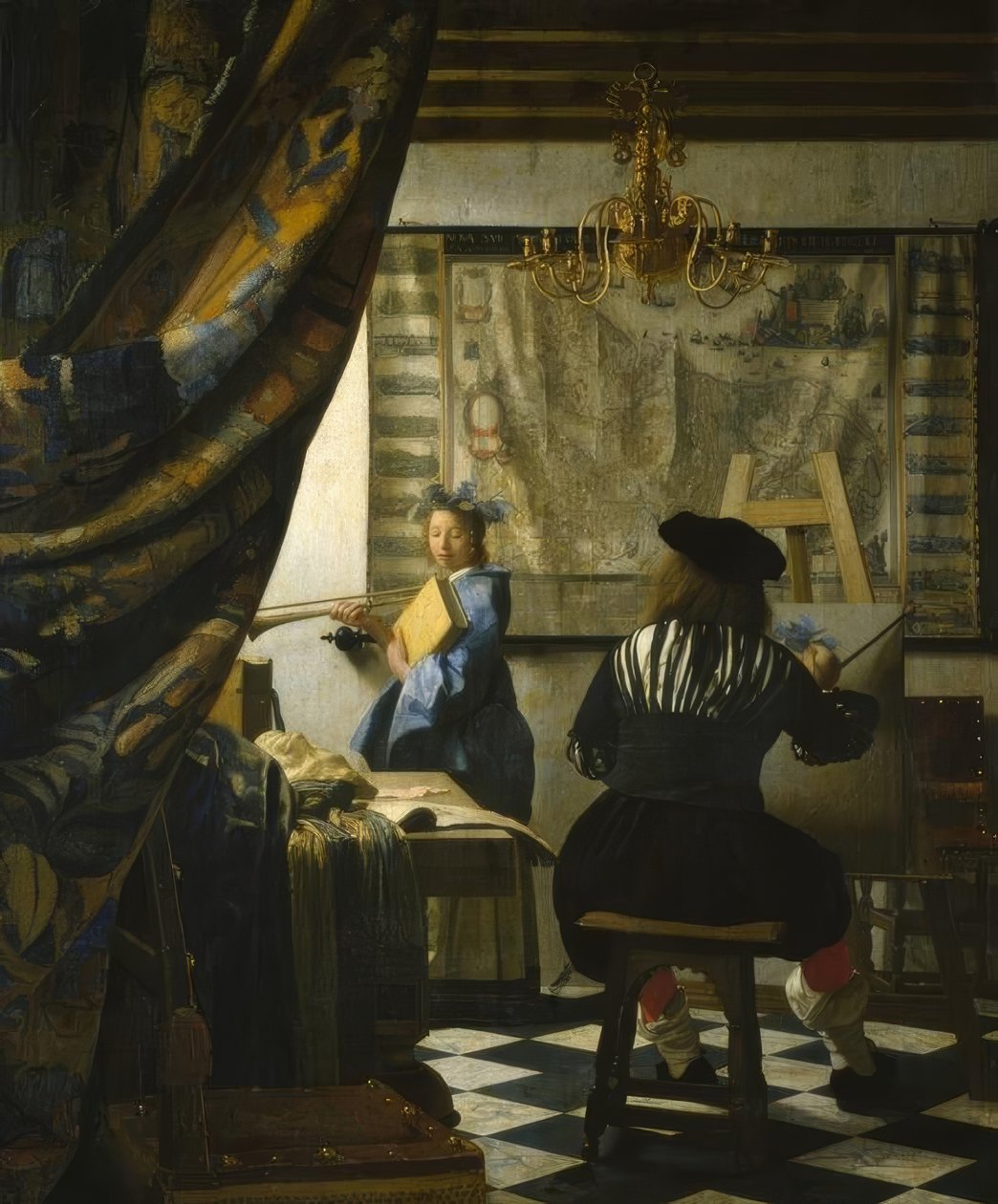 Die Malkunst tekijältä Jan Vermeer van Delft