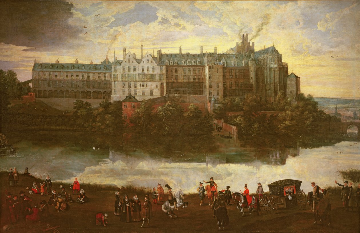 Tervurenin linna Brysselissä tekijältä Jan the Elder Brueghel