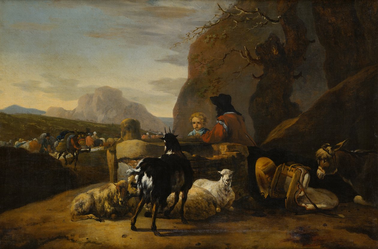 Maisema tekijältä Jan Baptist Weenix