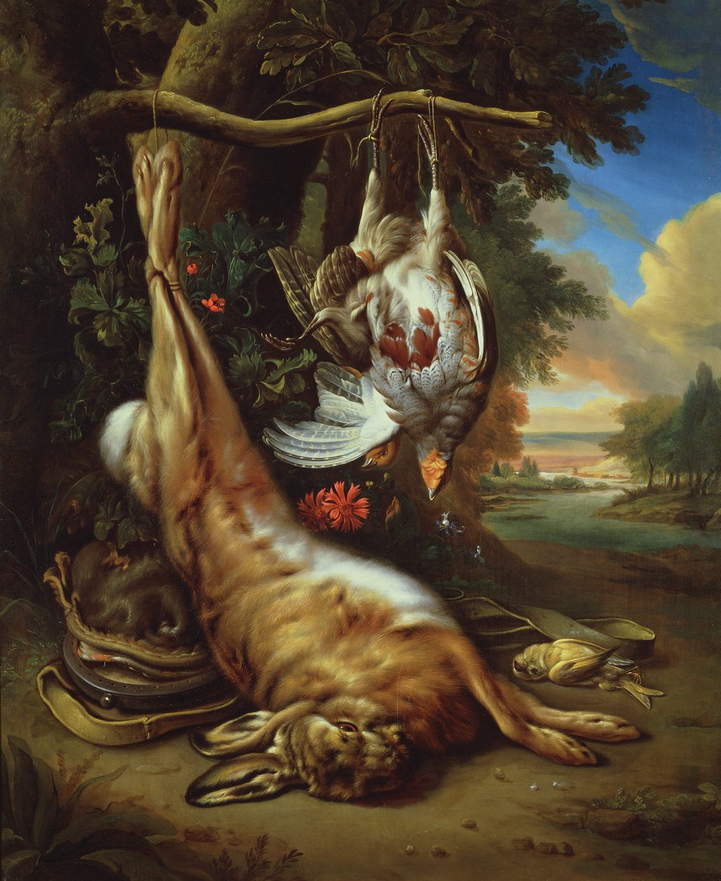 Pelin asetelma tekijältä Jan Baptist Weenix