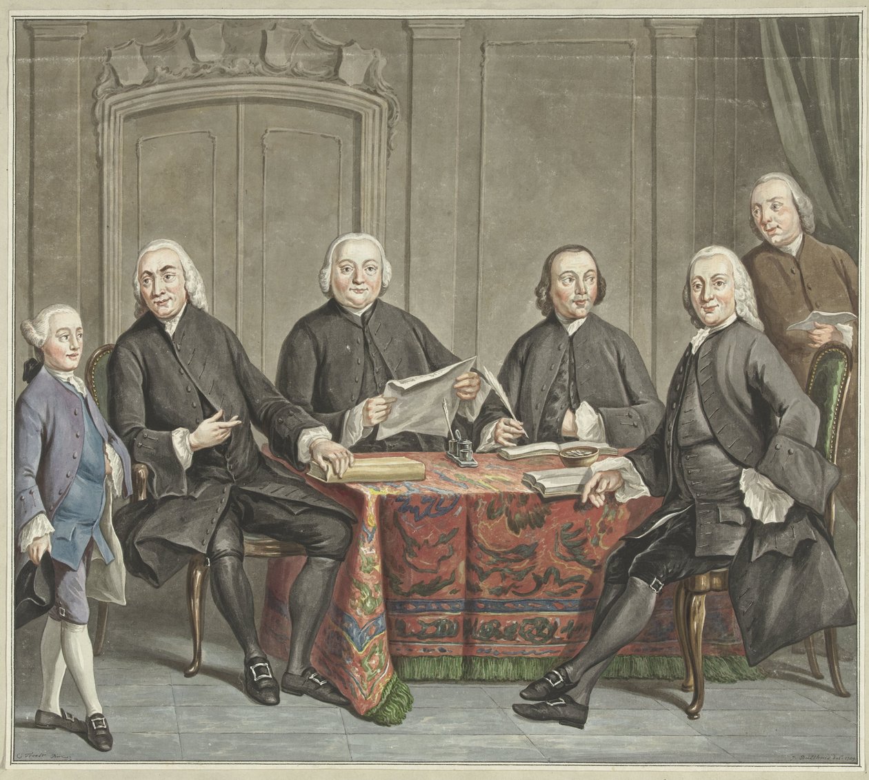 Regentin teos, 1789 tekijältä Jan Bulthuis