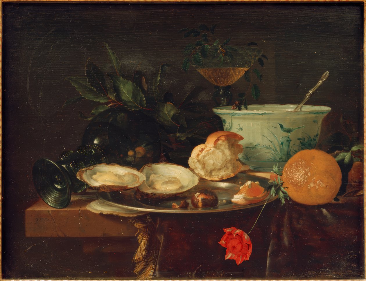 Aamiaisen asetelma tekijältä Jan Davidsz de Heem