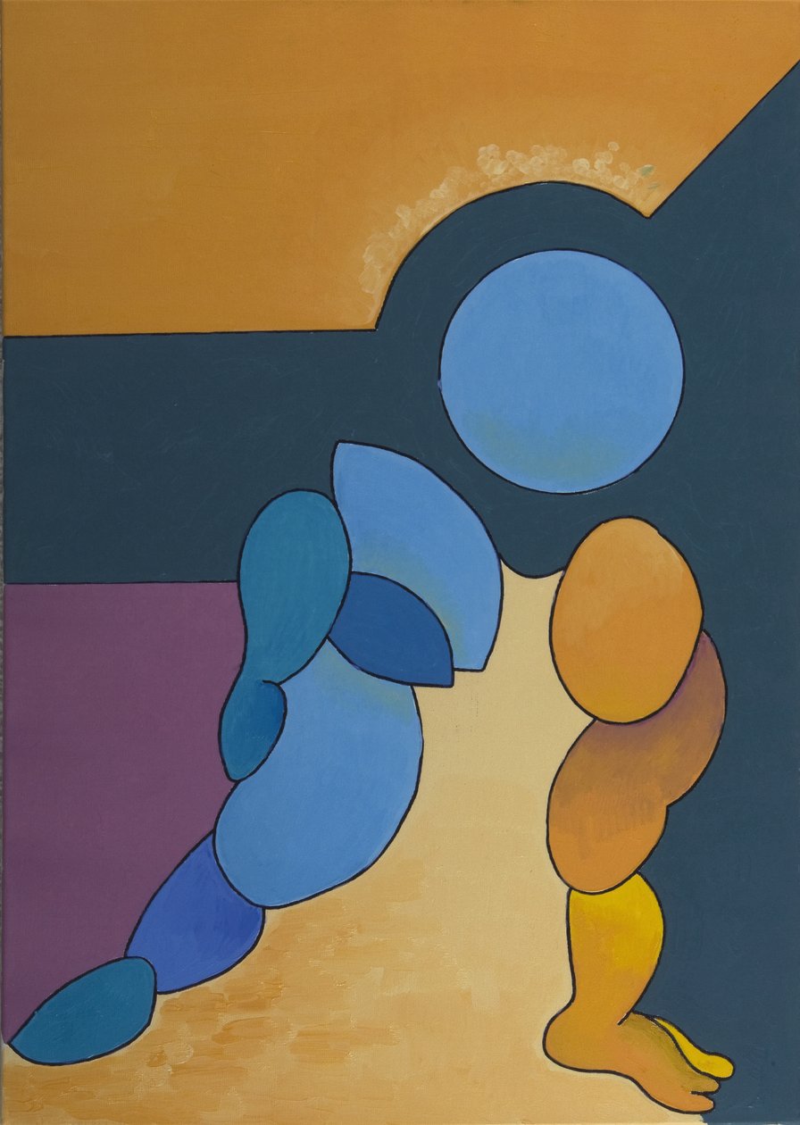 Adoration, 2008 (öljy kankaalle) tekijältä Jan Groneberg