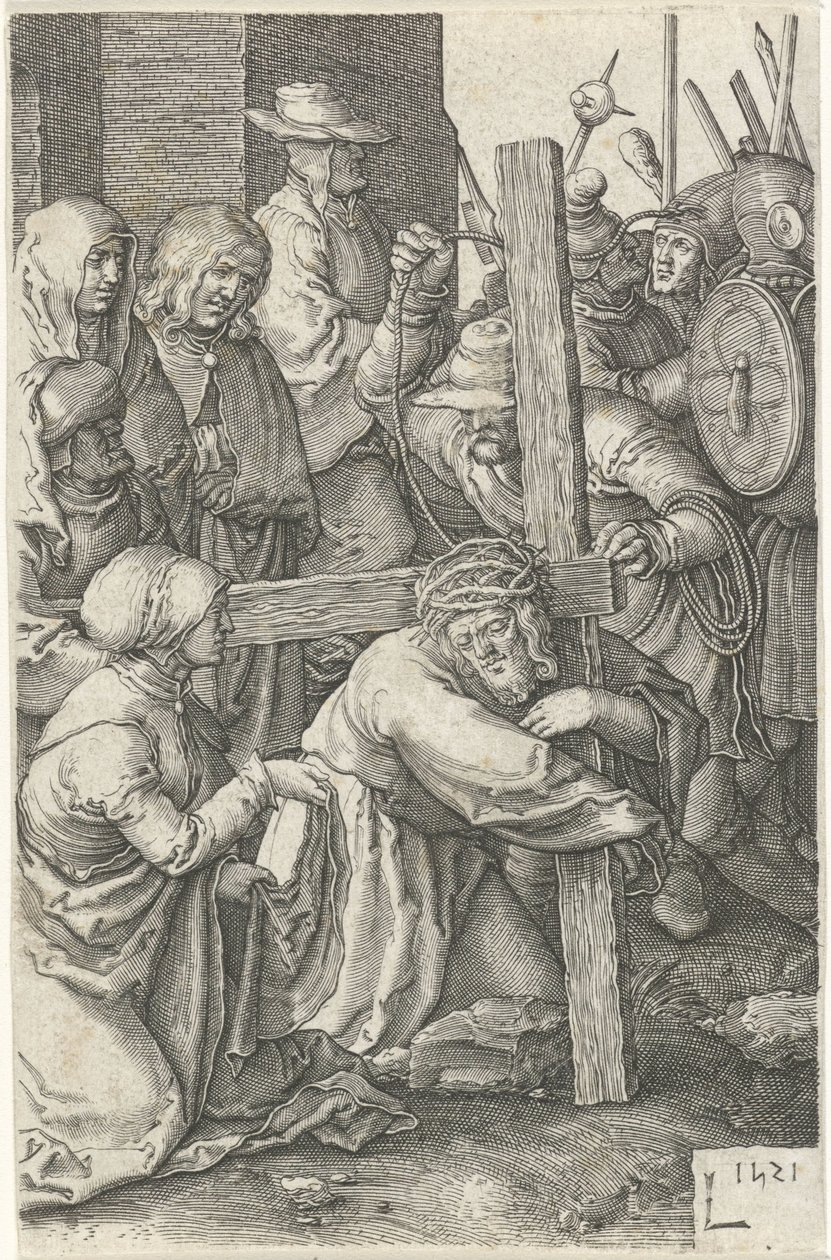 Ristilaakeri Passion of Christ (sarjan nimi) tekijältä Jan Harmensz. Muller