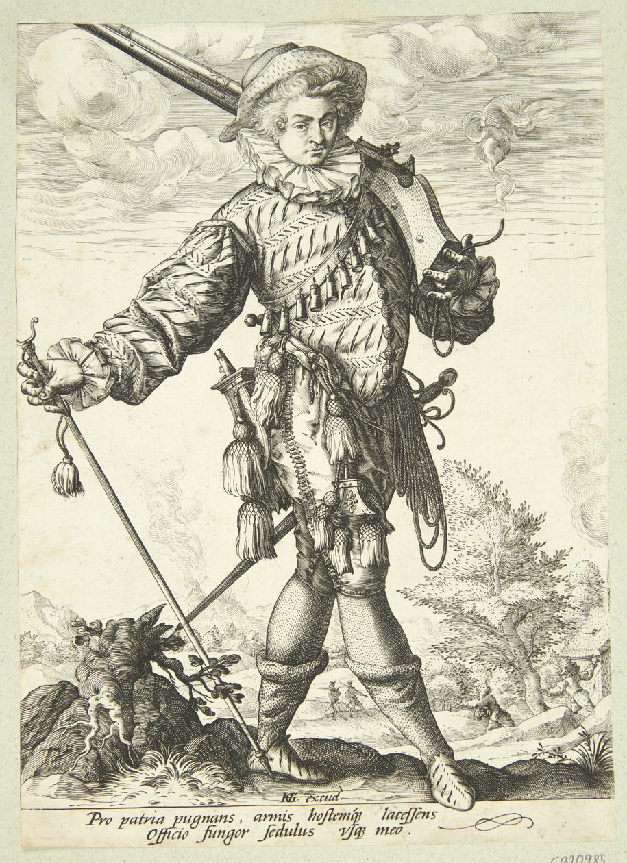 Upseeri ja Twig tekijältä Jan Harmensz. Muller