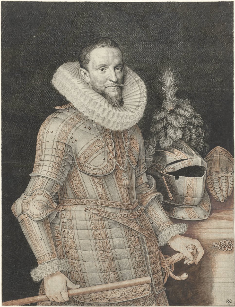 Portretti van Ambrogio Spinola tekijältä Jan Harmensz. Muller