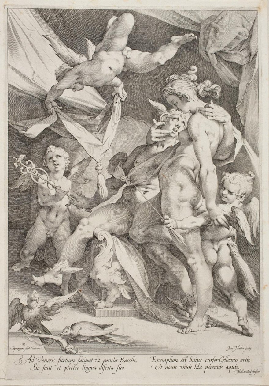 Venus ja Merkurius tekijältä Jan Harmensz. Muller