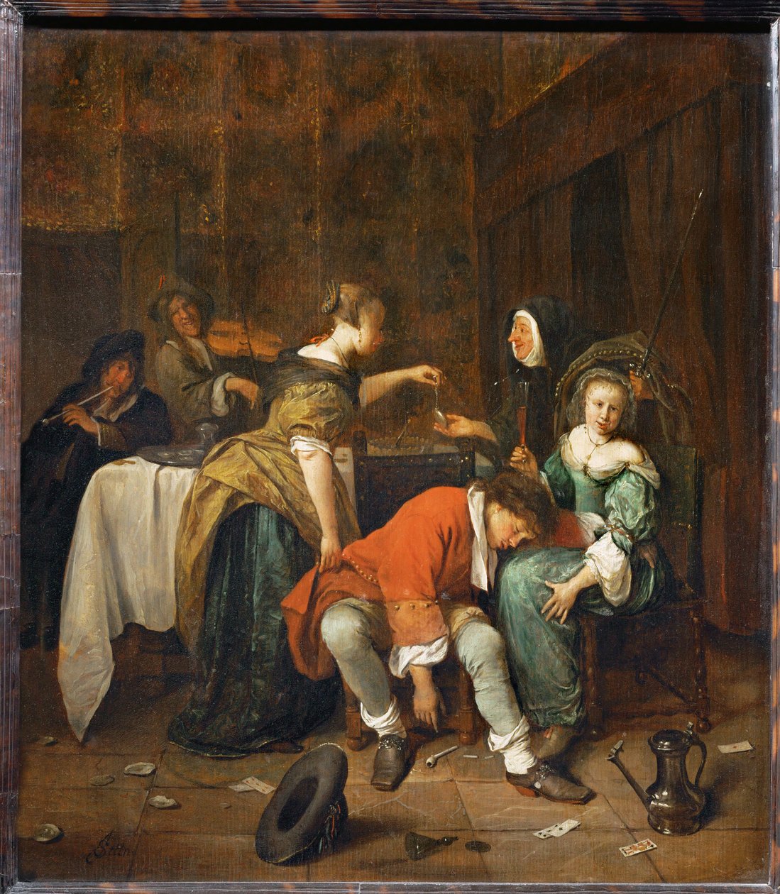 Paha yritys ... tekijältä Jan Havicksz. Steen