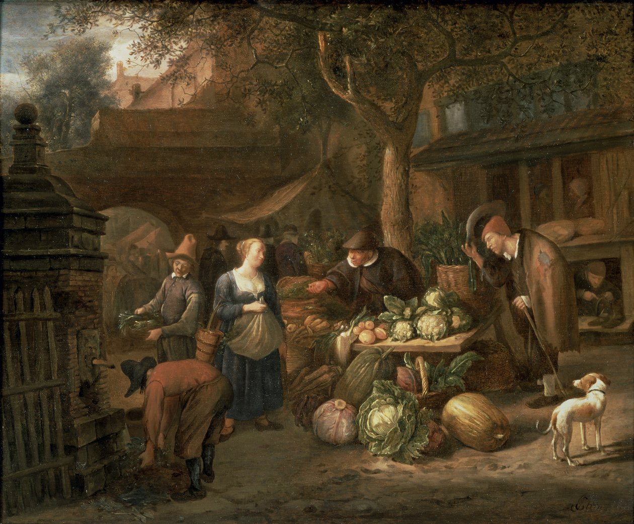 Markkinat (paneeli) tekijältä Jan Havickszoon Steen
