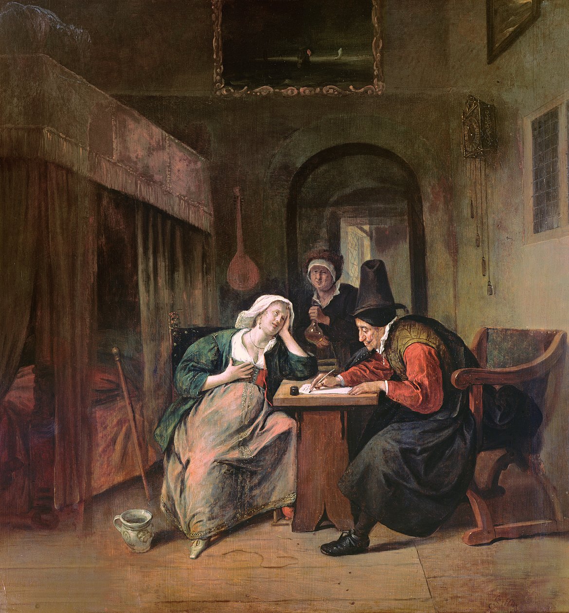 Potilas ja lääkäri tekijältä Jan Havickszoon Steen