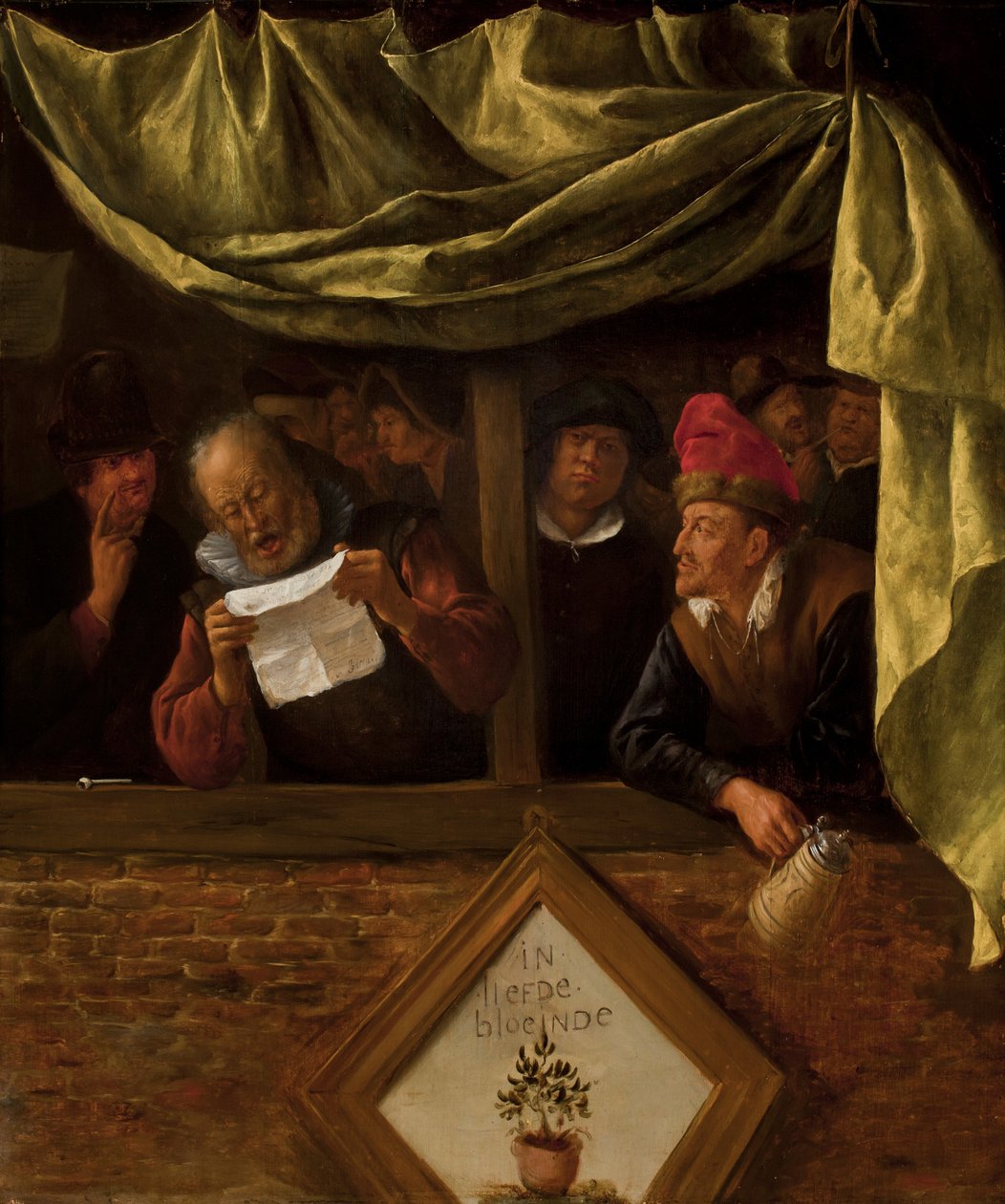 Retoriikot, n. 1655 tekijältä Jan Havickszoon Steen
