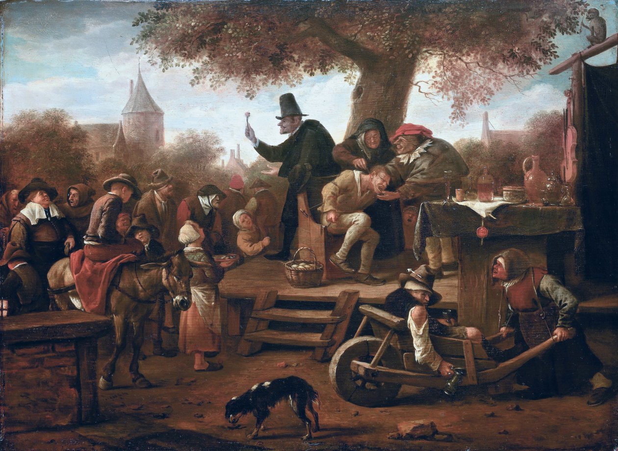 Quacksalver tekijältä Jan Havickszoon Steen