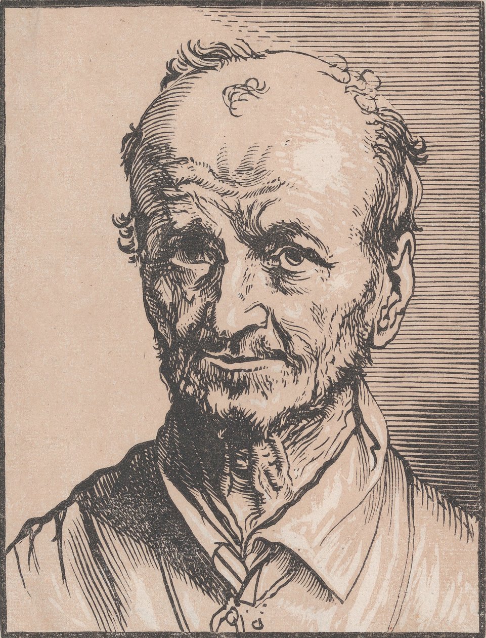 Miehen rintakuva, 1600-luku. tekijältä Jan Lievens